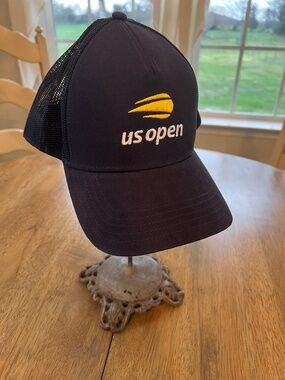 U.S. Open embroidered adjustable Mesh Back Navy Ball Cap